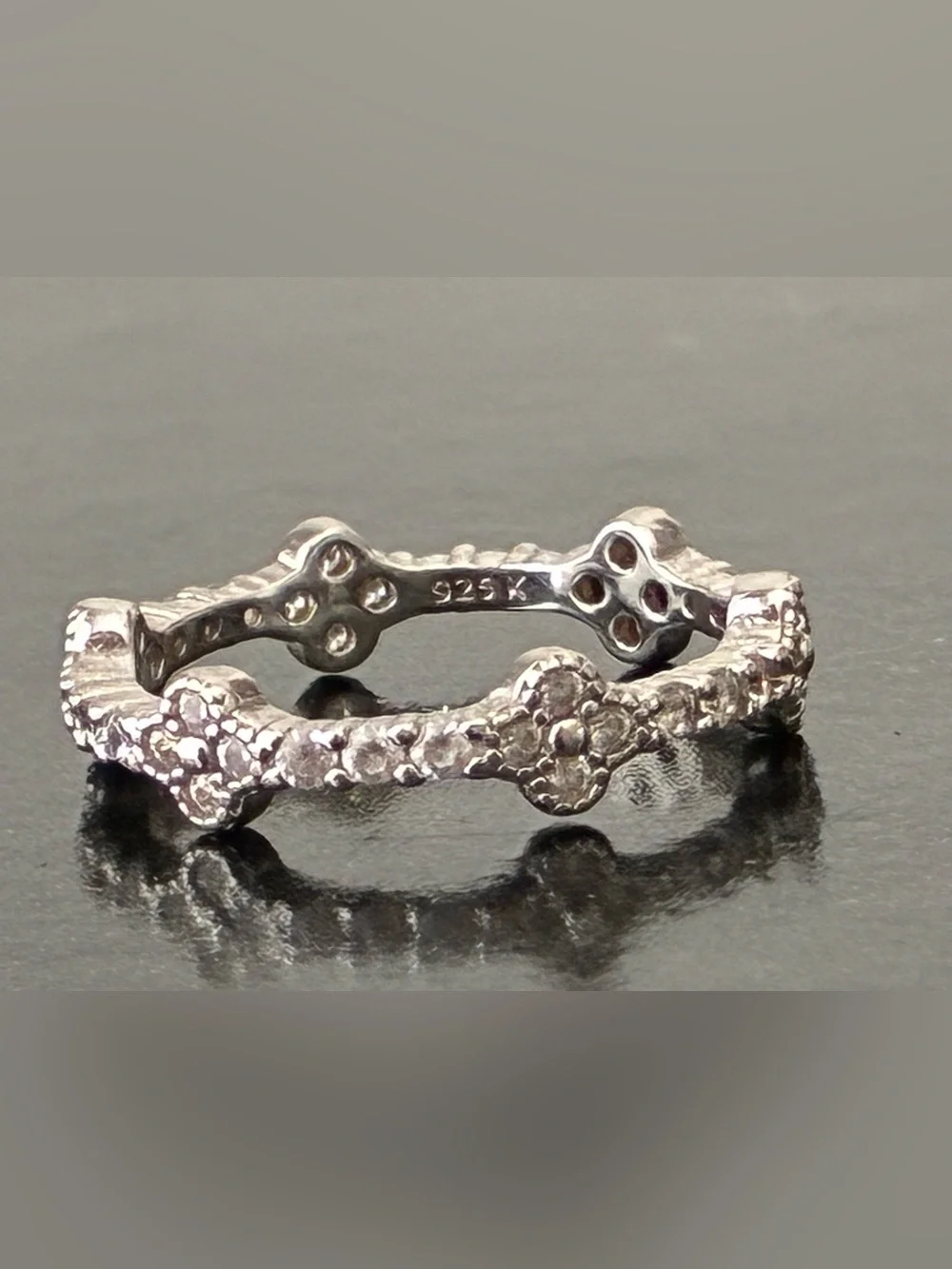 925 Sterling Silver Sz 7 Ring